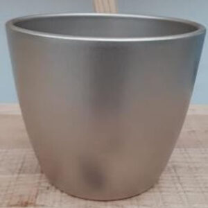 Ceramic Boule Pot Champagne 13.5/12/9.5 CM
