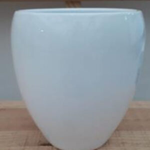 Ceramic Kaelie Pot White 14/19/8 CM