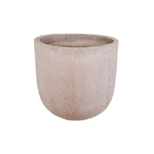Concrete Pot, Grey Natural-with spot