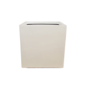 Fiber Stone Pot, Concrete Brown